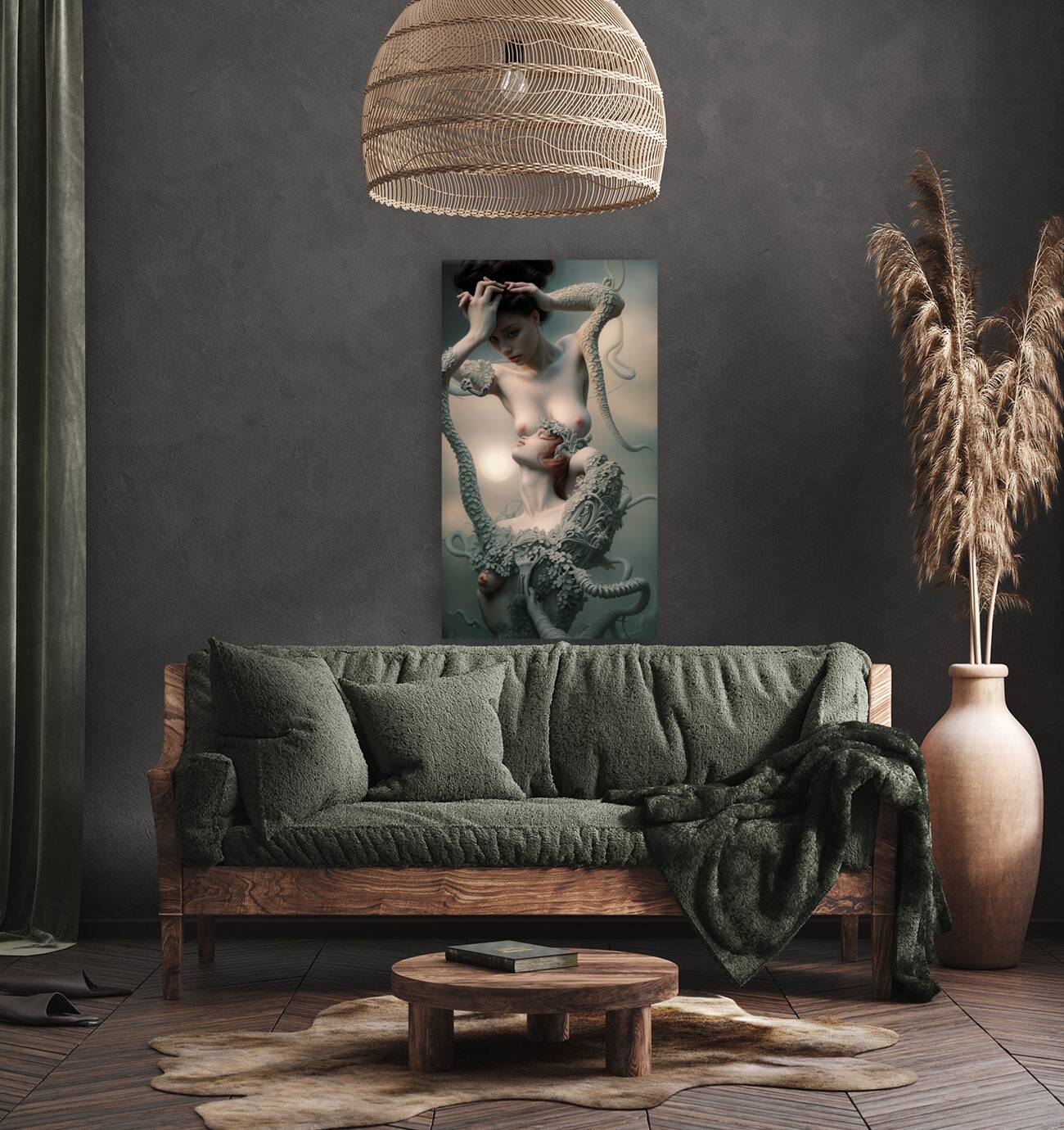 Melancholic Atmosphere  Reproduction