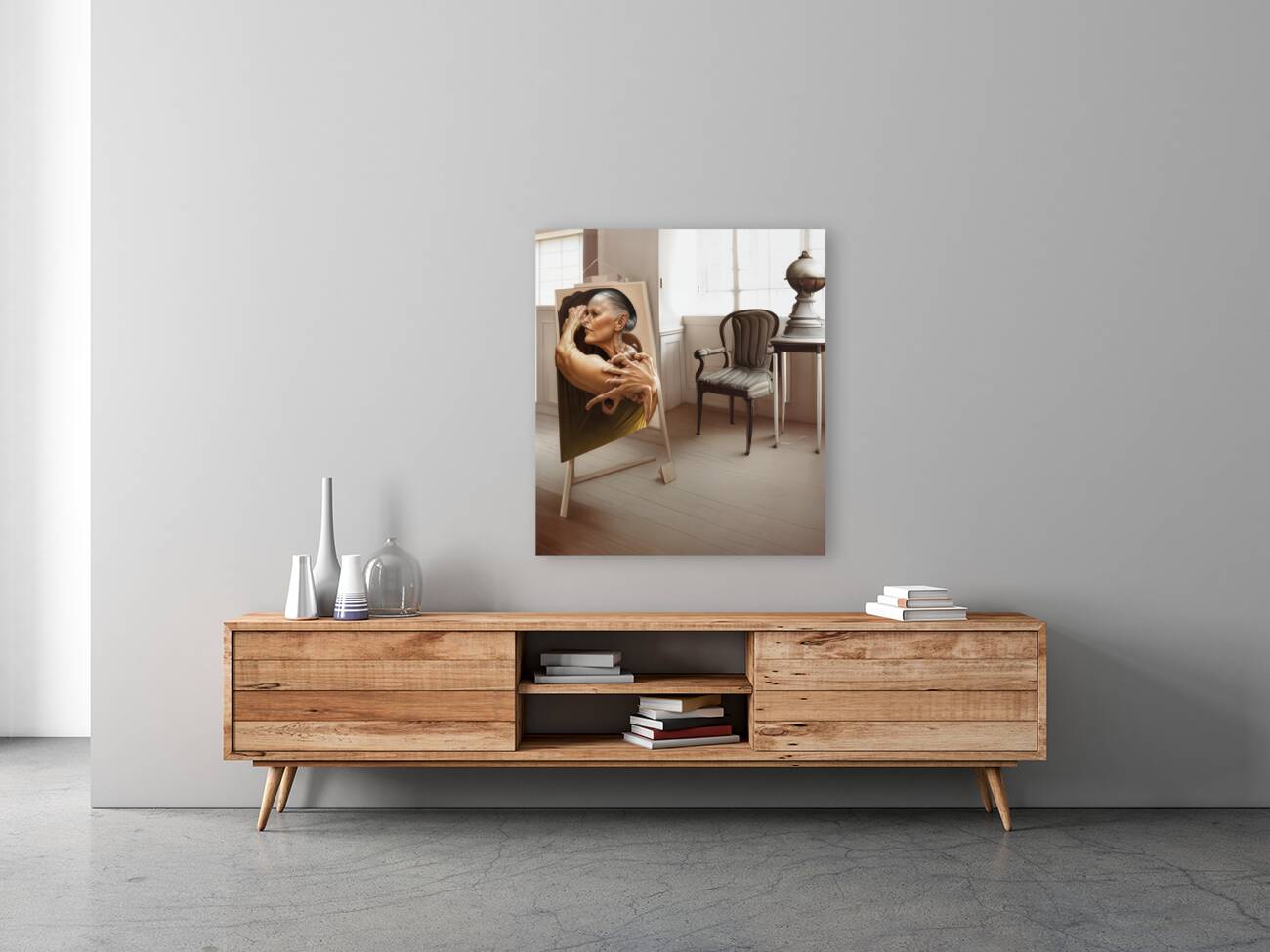 Embrace of Art  Reproduction