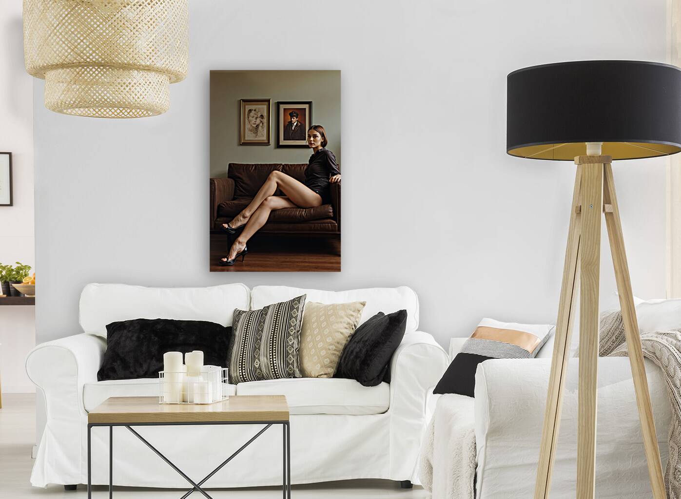 Confident Gaze  Reproduction