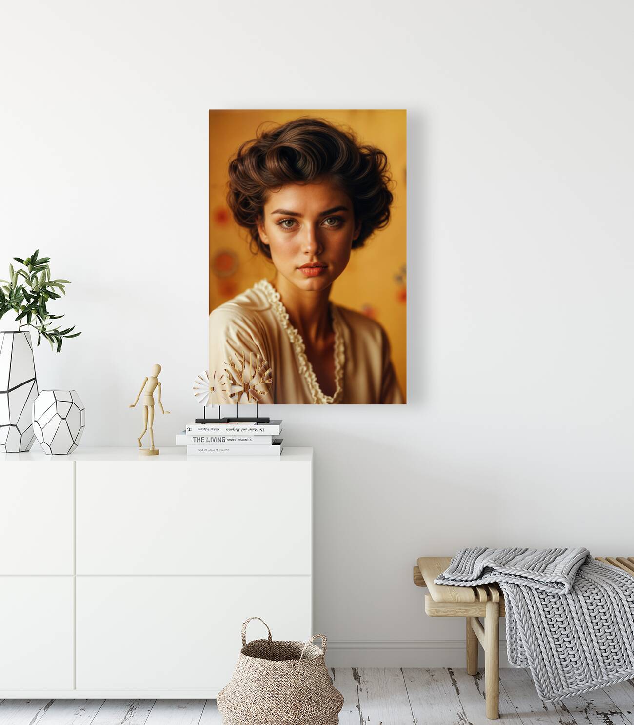A Retro Updo  Reproduction