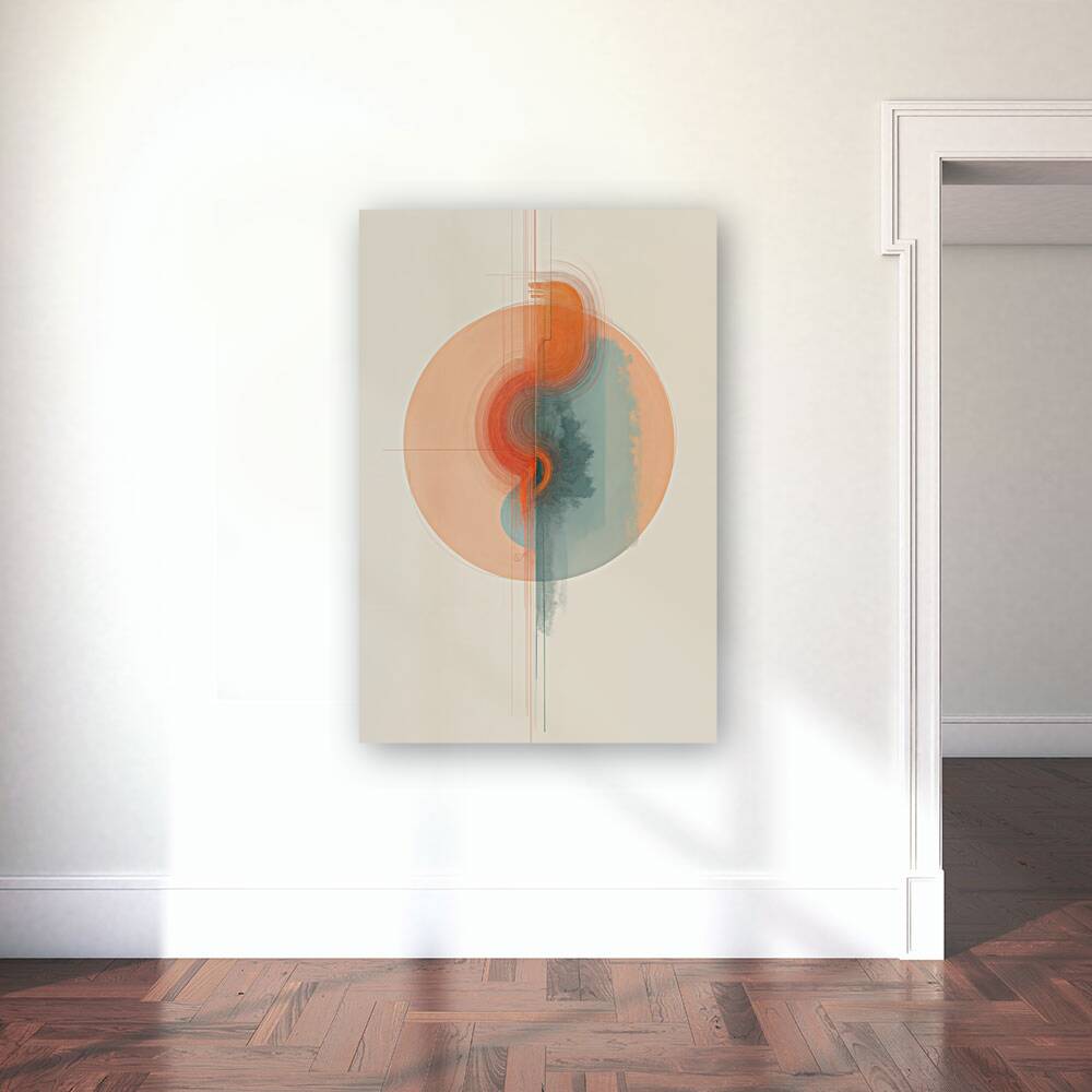  Peach Circle  Reproduction