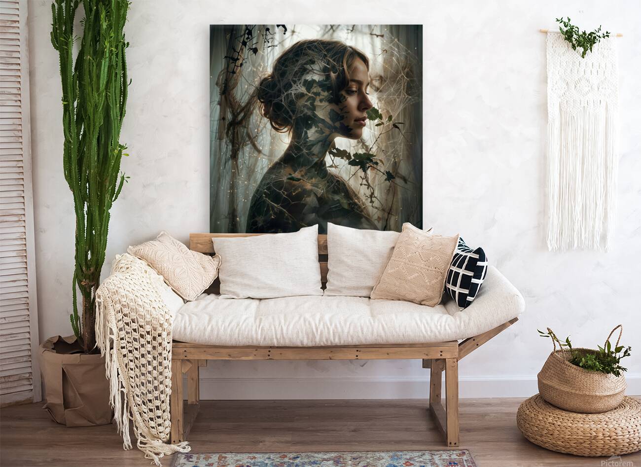  Gauzy Curtains  Reproduction