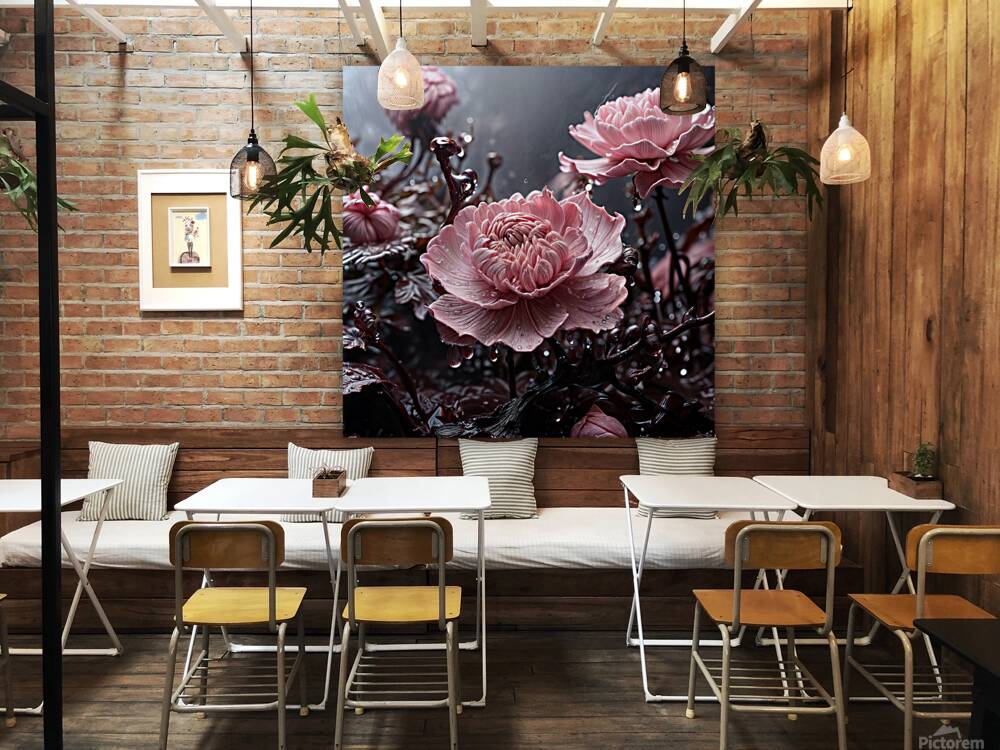 Flowers in Bloom Reproduction