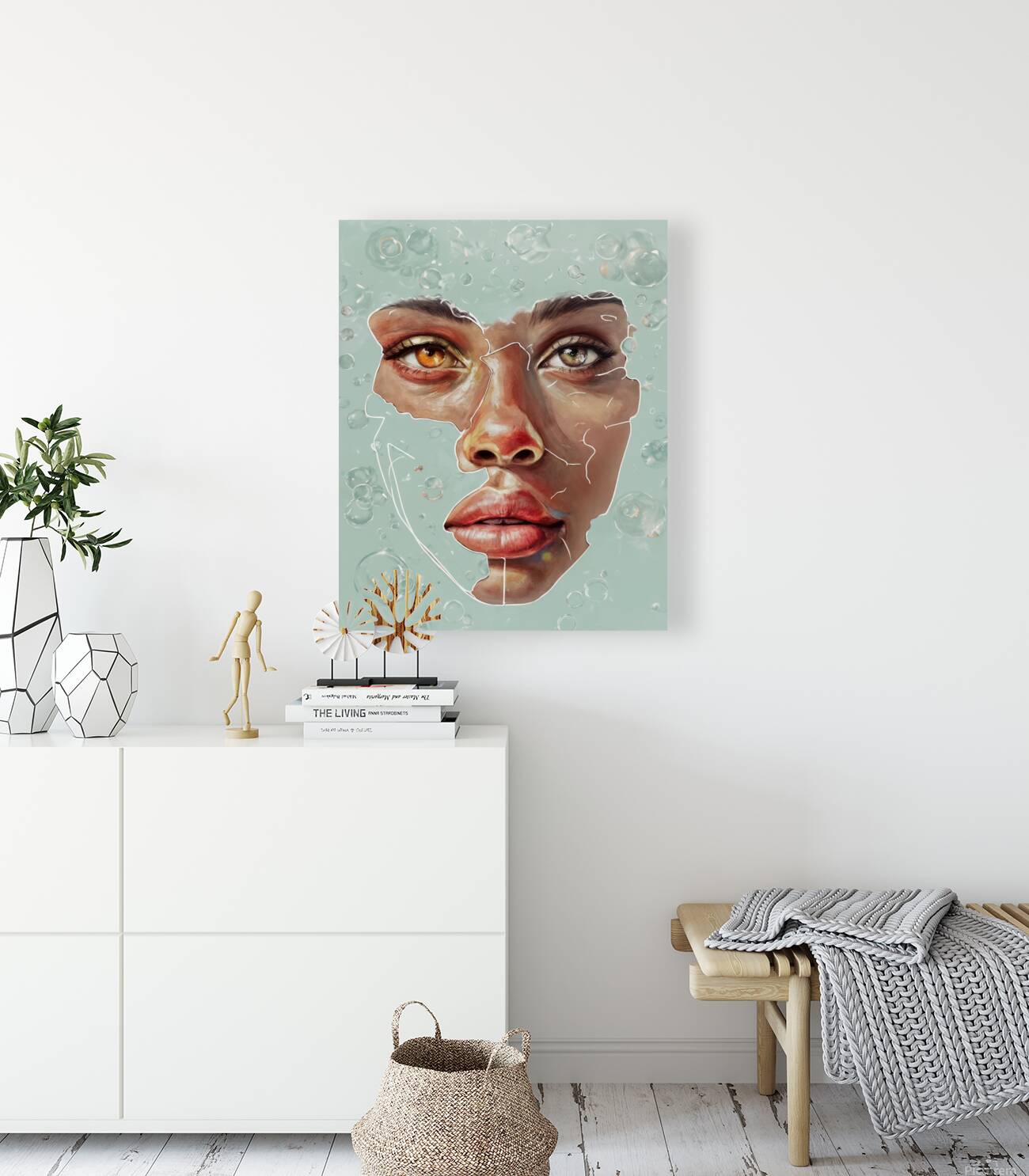  Fragmented Visage Reproduction