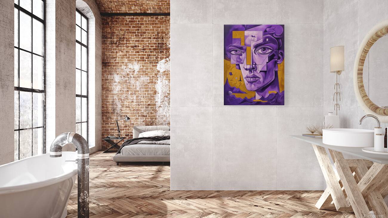  A Mans Face Reproduction