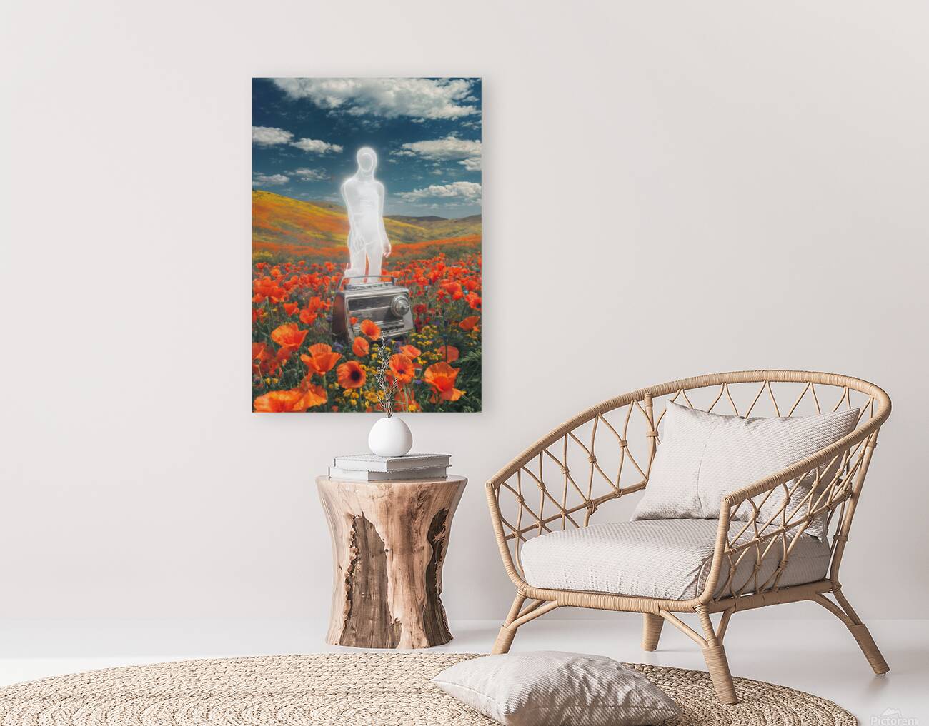 Orange Poppies Reproduction