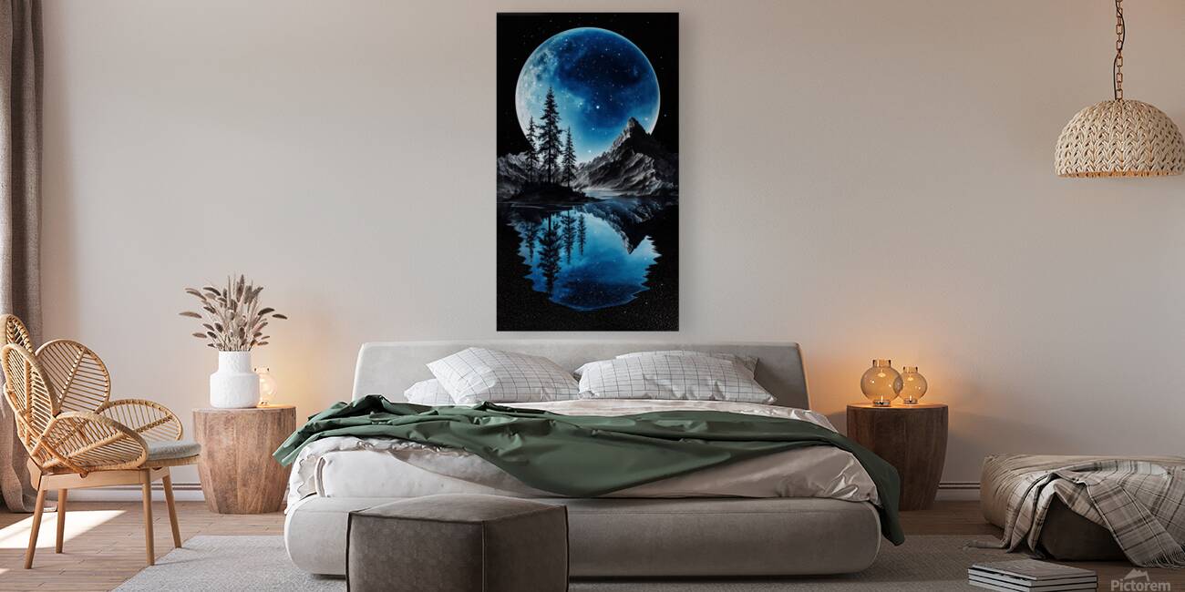  Serene Night Reproduction