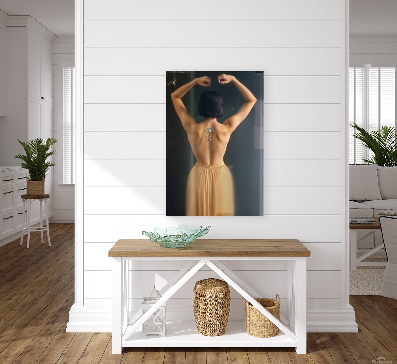  Raised and Flexed Reproduction