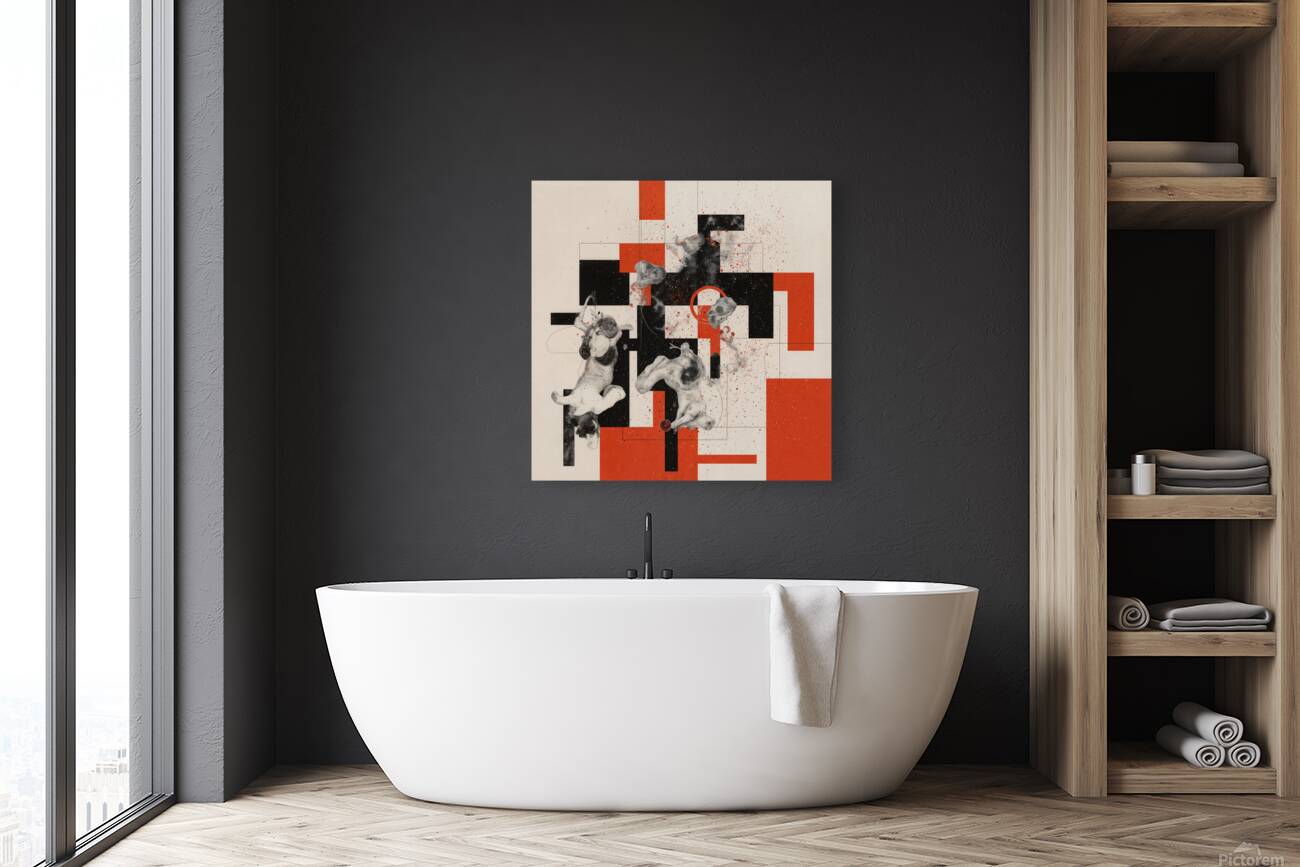 A Modernist Composition  Reproduction