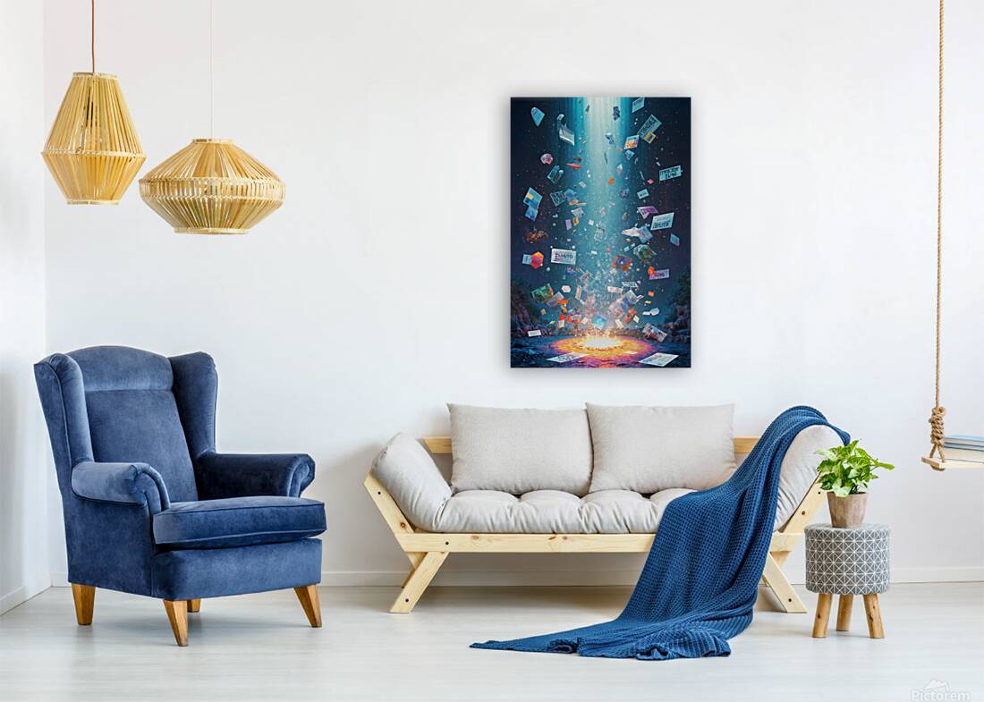 Glowing Vortex  Reproduction