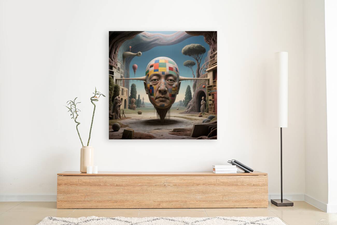 Disembodied Human Face  Reproduction