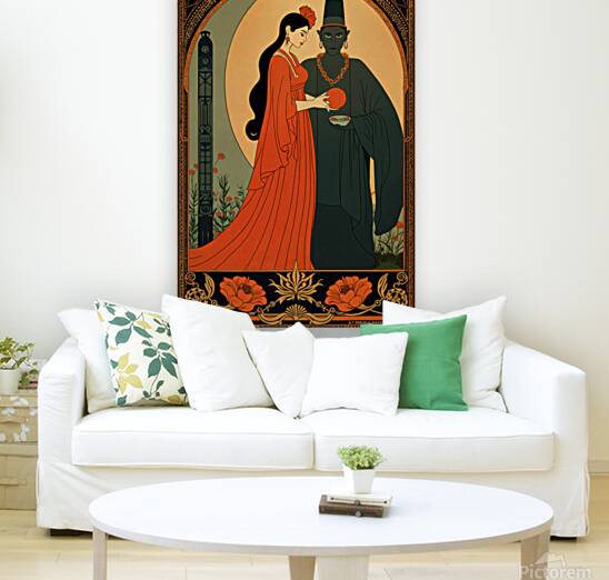 Garden’s Twilight  Reproduction