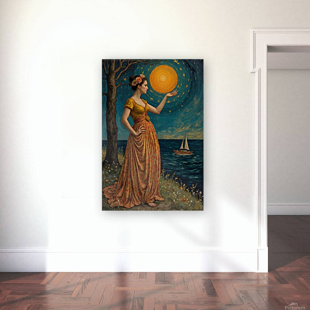 Gold and Amber  Reproduction