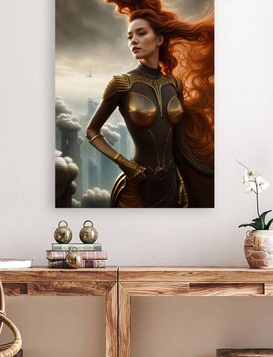 Futuristic Goddess  by Aniima Illussiya