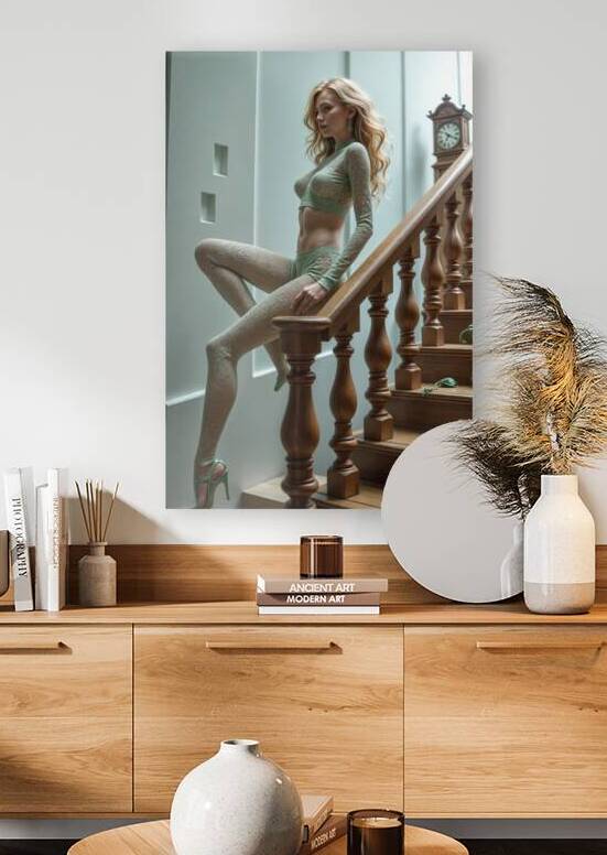 Wooden Railing  by Aniima Illussiya