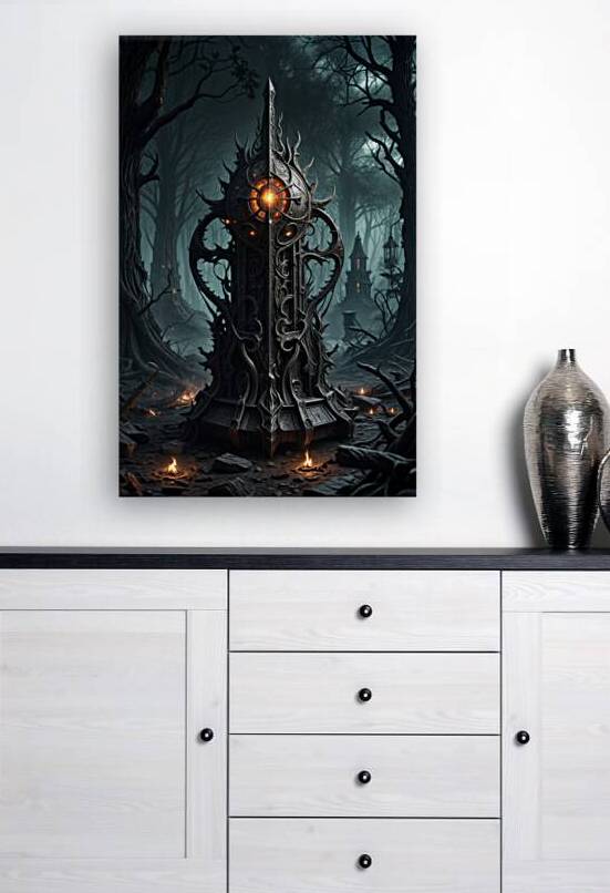 Foreboding Forest  by Aniima Illussiya