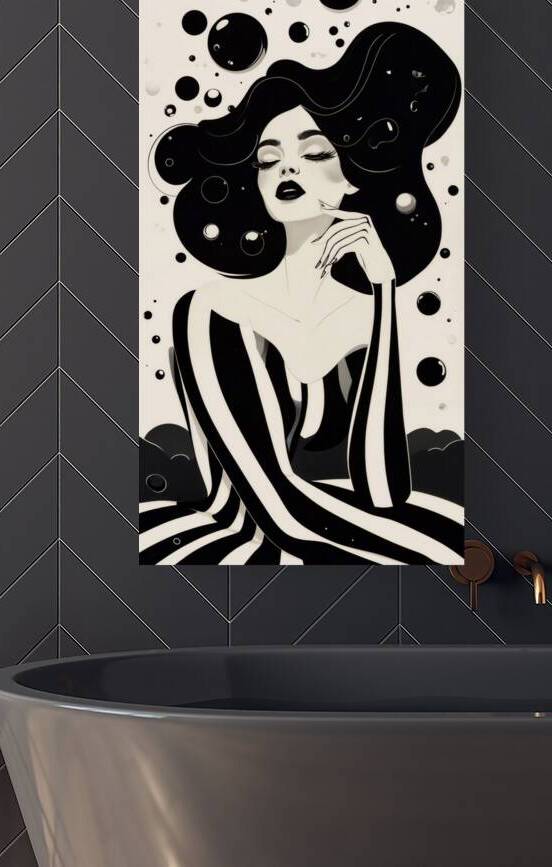  A Monochrome Muse by Aniima Illussiya