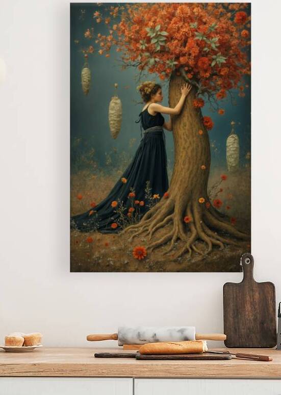 Human and Wood  by Aniima Illussiya
