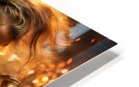  Ethereal Flame Dancer  HD Metal print