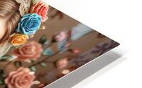  Floral Crown  HD Metal print