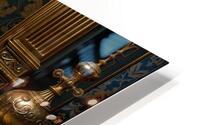  Shimmering Gold  HD Metal print