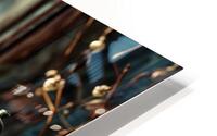  Worn Brass Finish  HD Metal print