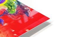  Vibrant Rainbow Colors HD Metal print
