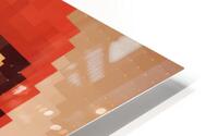  Pixelated Portrait HD Metal print