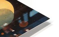 Sleek and Enigmatic  HD Metal print