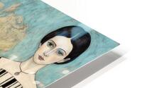 Framing a Face  HD Metal print