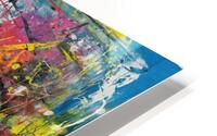 Scratched Into Motion  HD Metal print