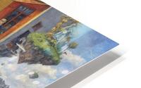 Floating Neighborhoods   HD Metal print