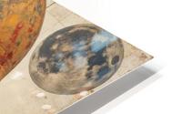 Human and Lunar  HD Metal print