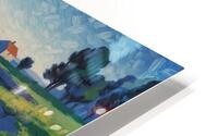 Layered Strokes  HD Metal print