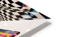 Exhale in Stripes  HD Metal print