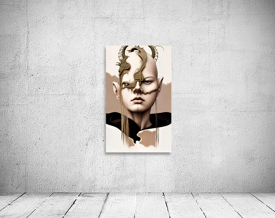  Futuristic Temptress  Wall Preview