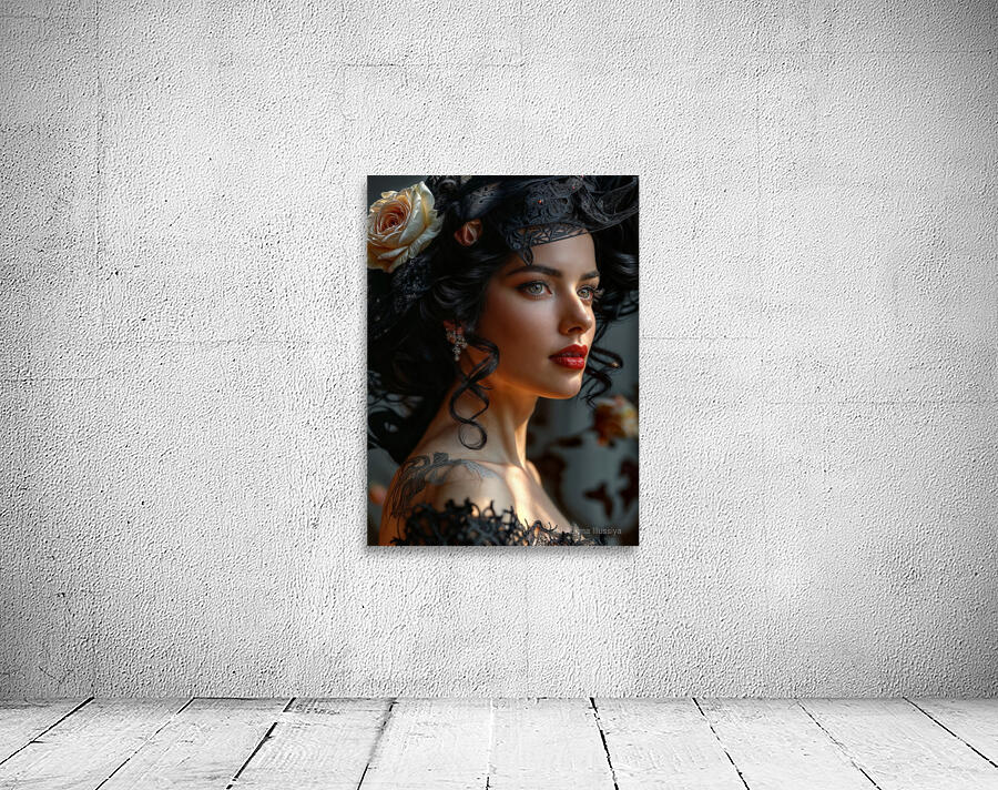  Serene Lady  Wall Preview