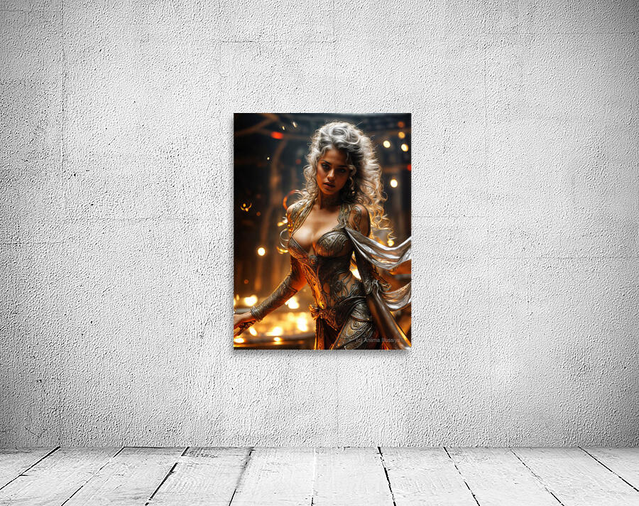  Fiery Setting  Wall Preview