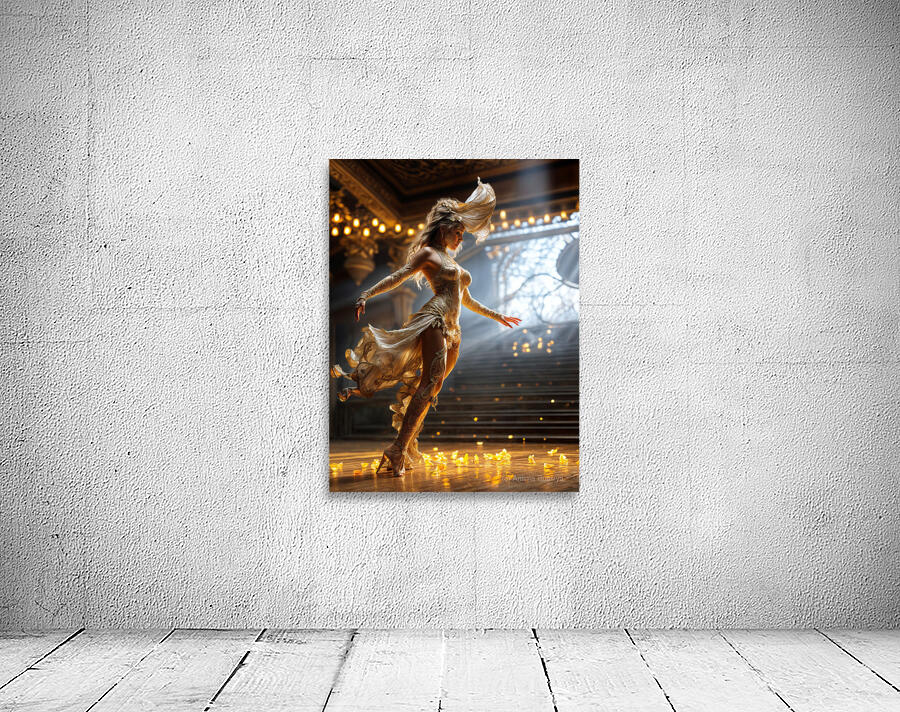 Elegant Dancer  Wall Preview