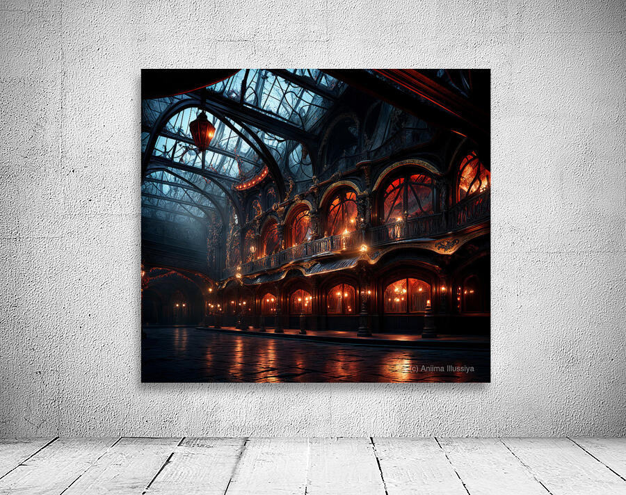 Victorian Gothic Atrium  Wall Preview