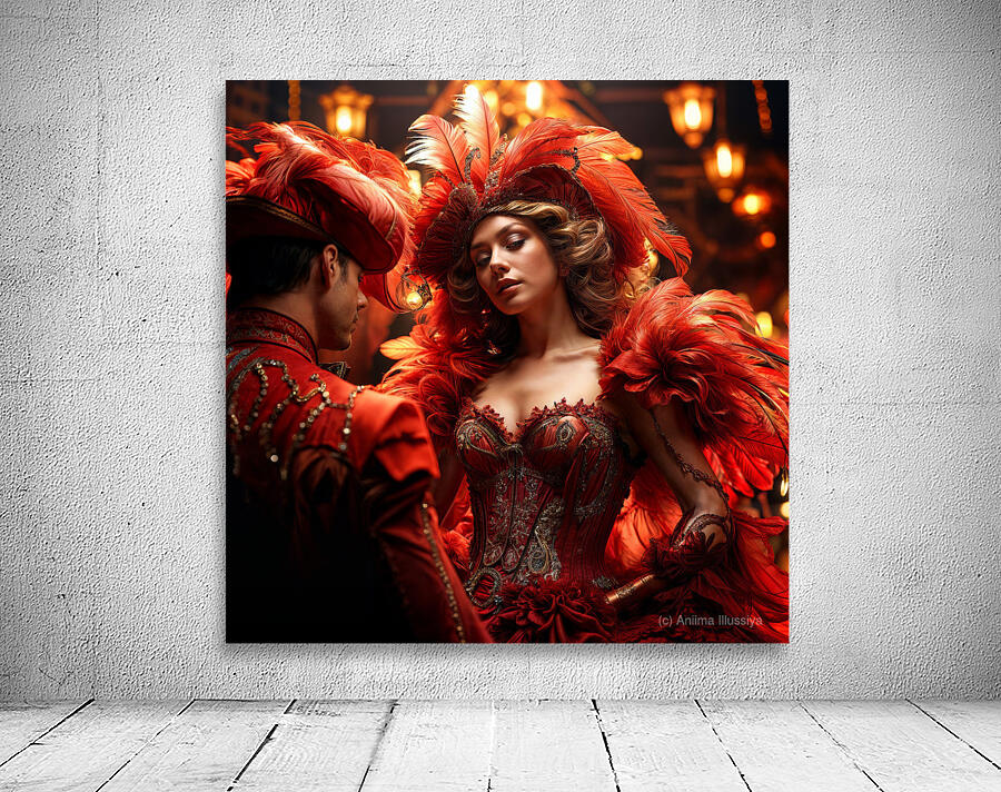 Carnival Elegance  Wall Preview