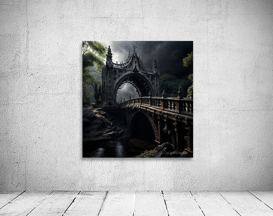 Gothic Bridge  Wall Preview