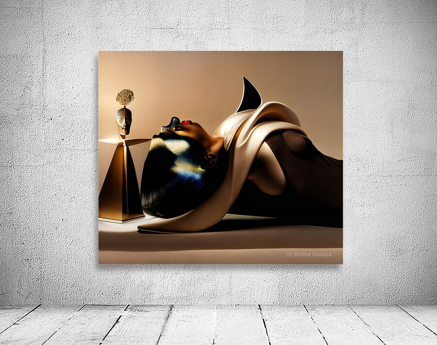 Futuristic Elegance  Wall Preview
