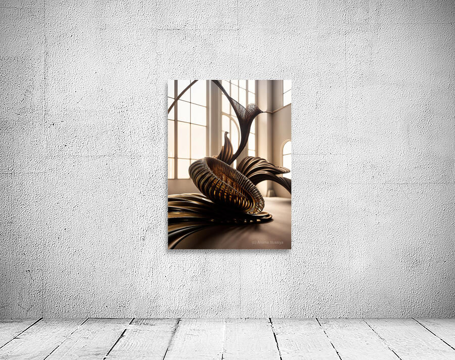  Abstract Metal Sculpture  Wall Preview