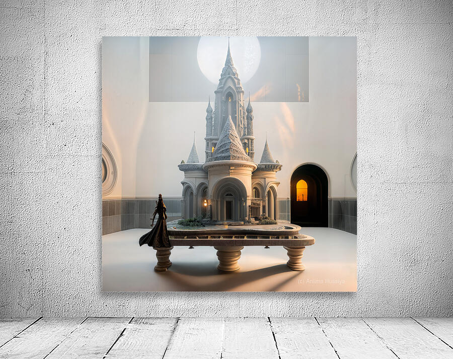 Gothic Castle Model  Wall Preview