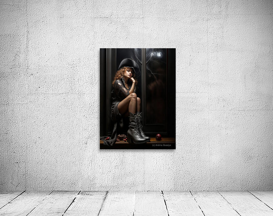 Contemplative Pose  Wall Preview