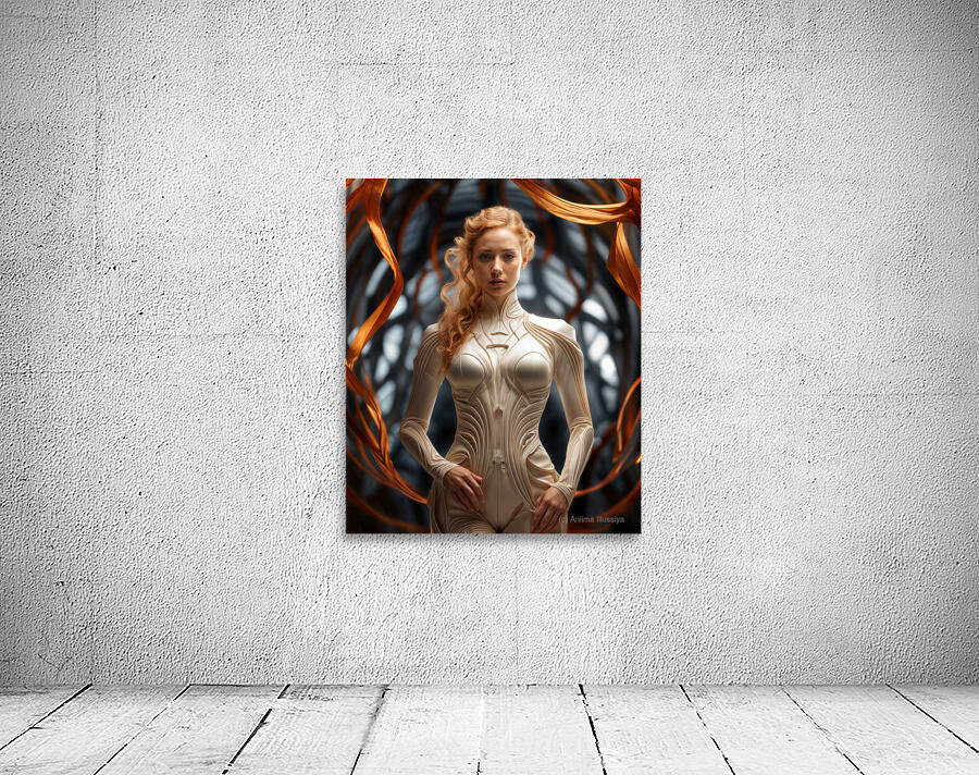 Curly Reddish Blonde  Wall Preview