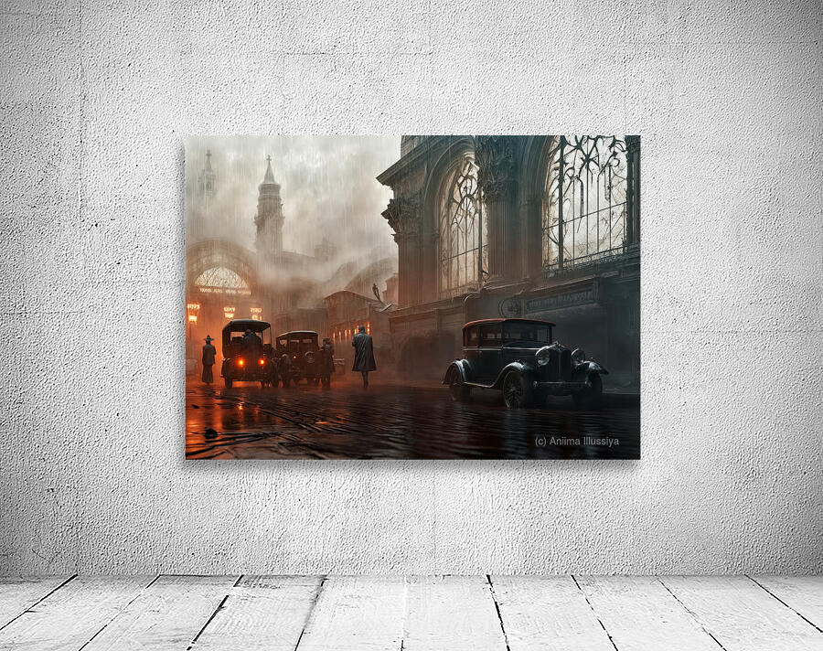 Atmospheric Scene  Wall Preview