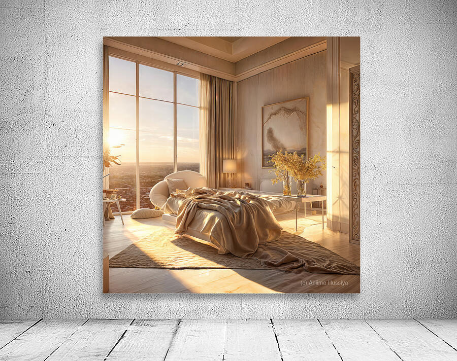 Sun Drenched Bedroom  Wall Preview