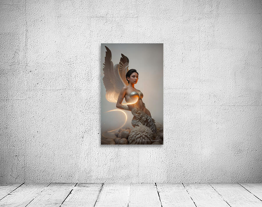 Winged Goddess  Wall Preview